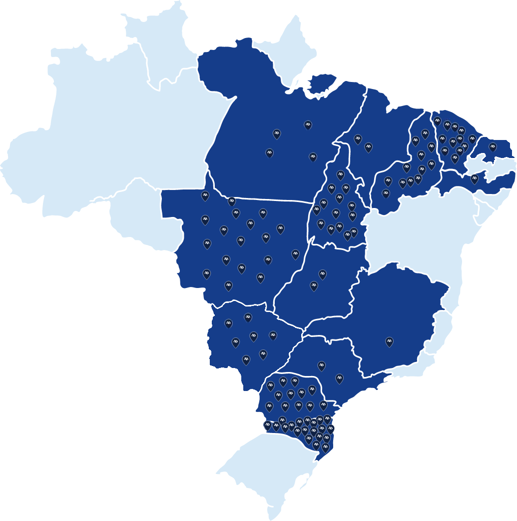 Mapa de locais